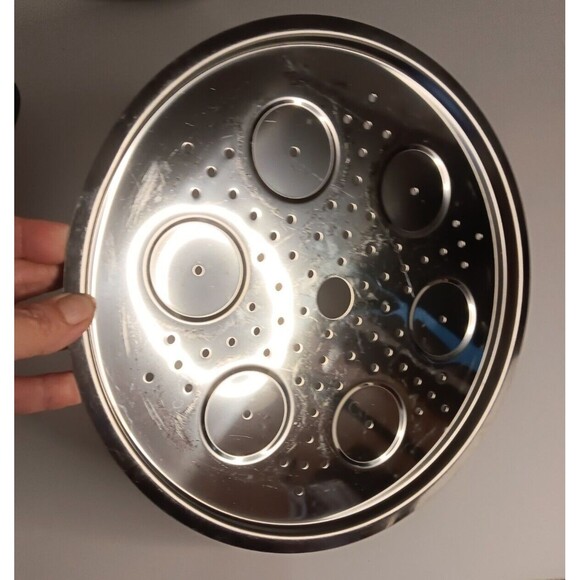 Carico Ultra Tech Steamer Insert With Dual Pots and Lid# T304SS - Picture 2 of 7